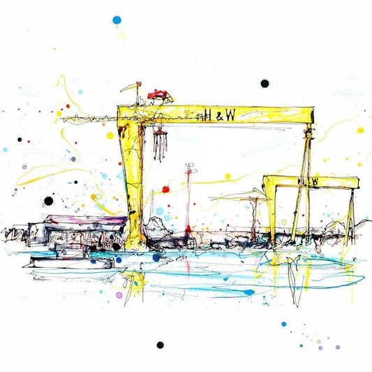 Giants of Belfast Print