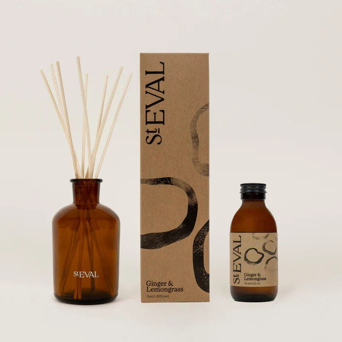 GINGER & LEMONGRASS REED DIFFUSER