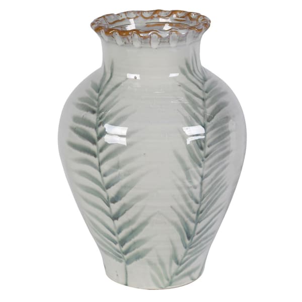 VERONA HAND PAINTED URN VASE