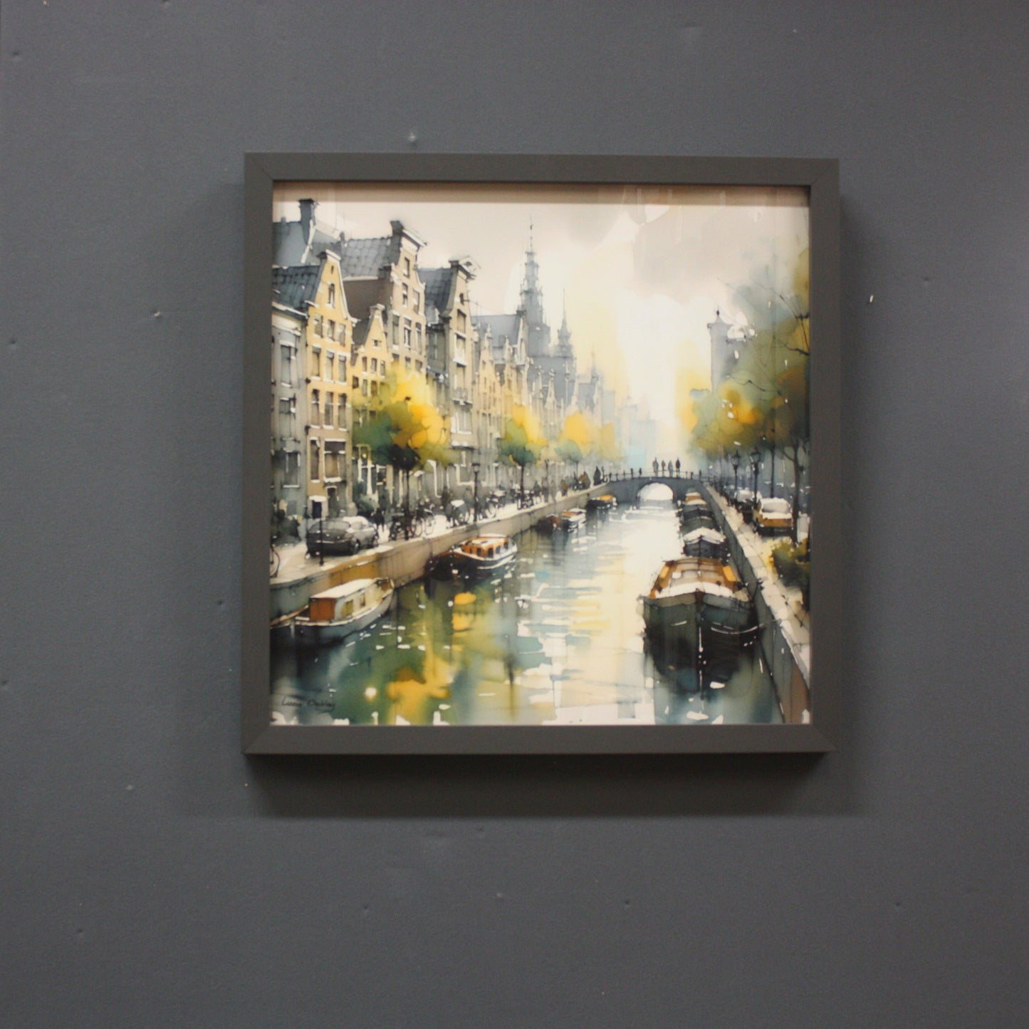 CHERRYTREE OLD AMSTERDAM PRINT
