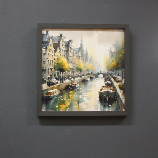 CHERRYTREE OLD AMSTERDAM PRINT