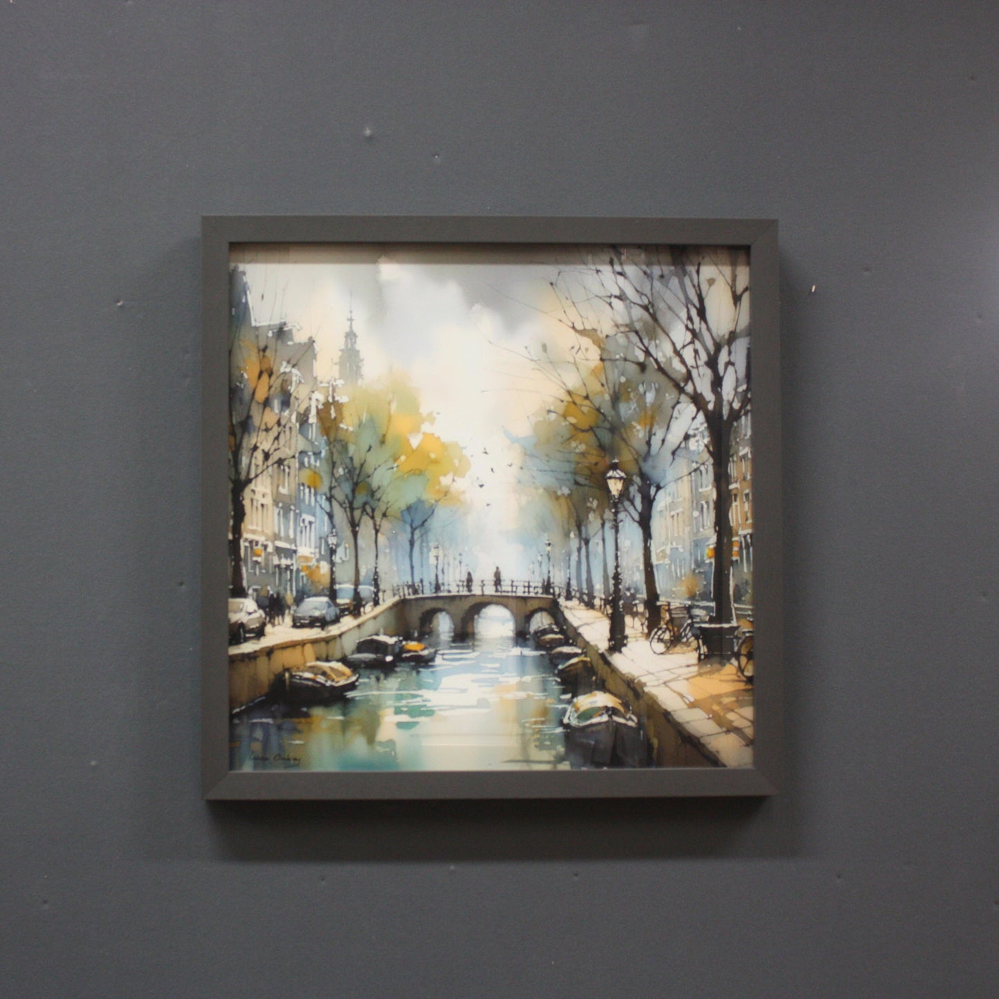 CHERRYTREE AFTERNOON IN AMSTERDAM PRINT