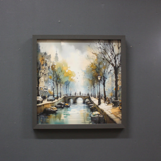 CHERRYTREE AFTERNOON IN AMSTERDAM PRINT