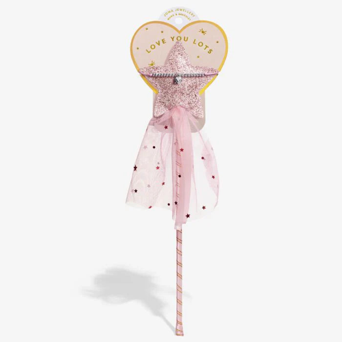 KIDS WAND GIFT SET LOVE YOU LOTS BRACELET