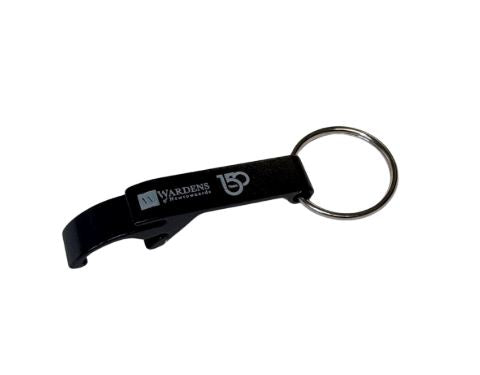 WARDENS 150TH ANNIVERSARY BOTTLE/CAN OPENER KEYRING