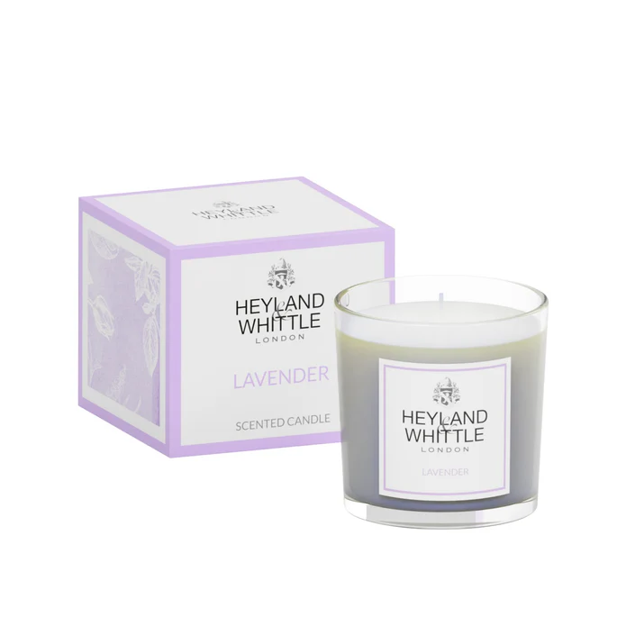 HEYLAND & WHITTLE 180G CANDLE LAVENDER
