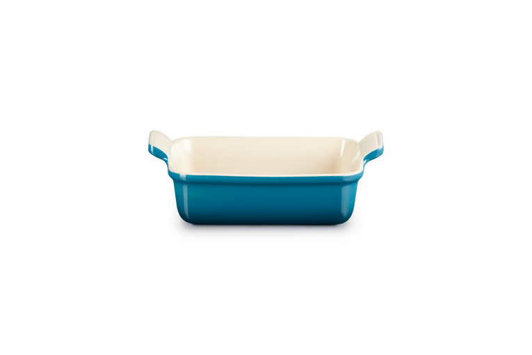 LE CREUSET STONEWARE HERITAGE RECTANGULAR DISH