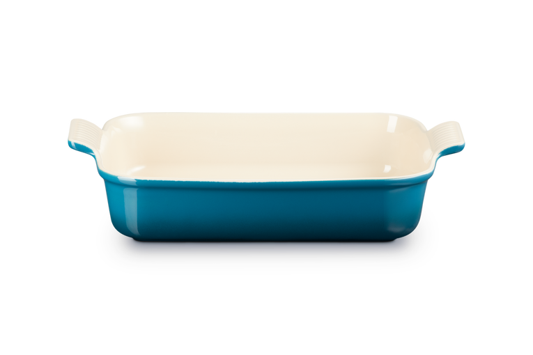LE CREUSET STONEWARE HERITAGE RECTANGULAR DISH