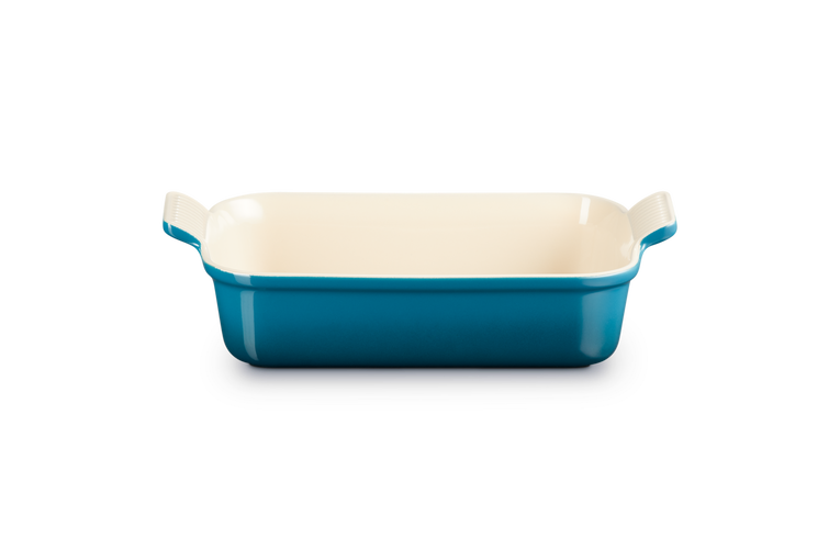 LE CREUSET STONEWARE HERITAGE RECTANGULAR DISH