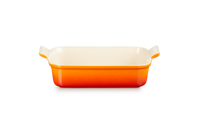 LE CREUSET STONEWARE HERITAGE RECTANGULAR DISH