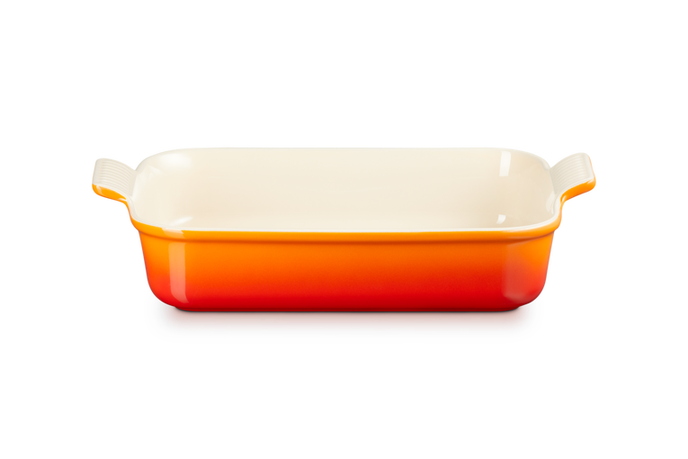 LE CREUSET STONEWARE HERITAGE RECTANGULAR DISH