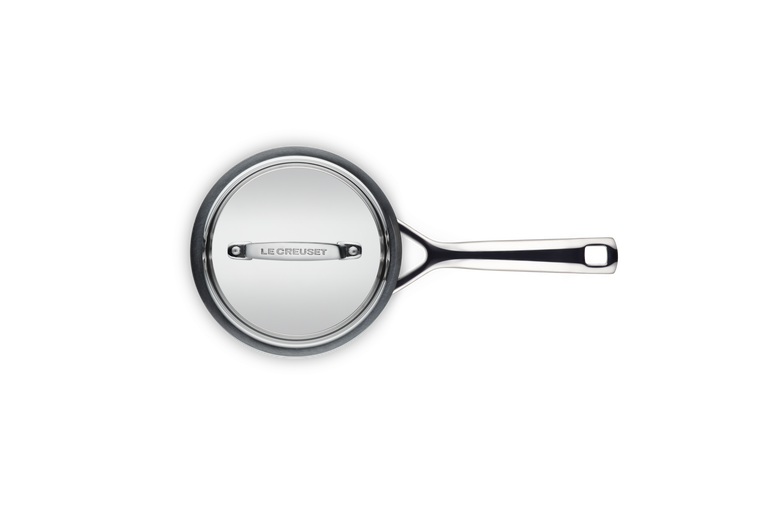LE CREUSET 3-PLY STAINLESS STEEL SAUCEPAN WITH LID