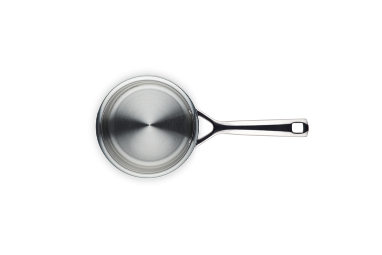 LE CREUSET 3-PLY STAINLESS STEEL SAUCEPAN WITH LID