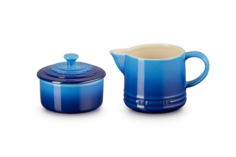 LE CREUSET STONEWARE MILK & SUGAR SET