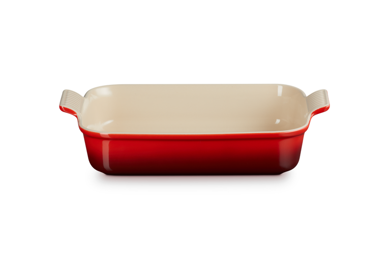 LE CREUSET STONEWARE HERITAGE RECTANGULAR DISH