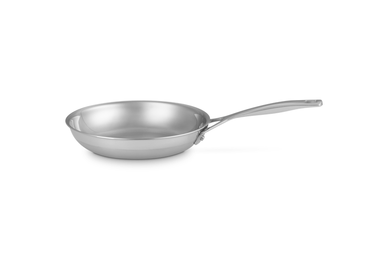 LE CREUSET 3 PLY STAINLESS STEEL UNCOATED FRYING PAN 20CM
