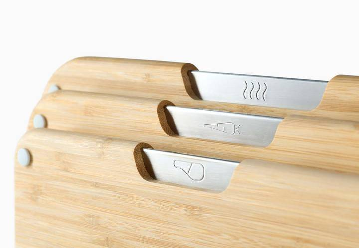 JOSEPH JOSEPH NEST™ BOARDS 3-PIECE BAMBOO CHOPPING BOARD SET