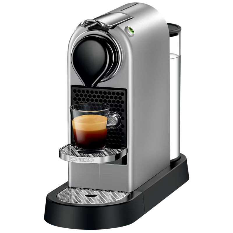 NESPRESSO CITIZ COFFEE MACHINE-SILVER
