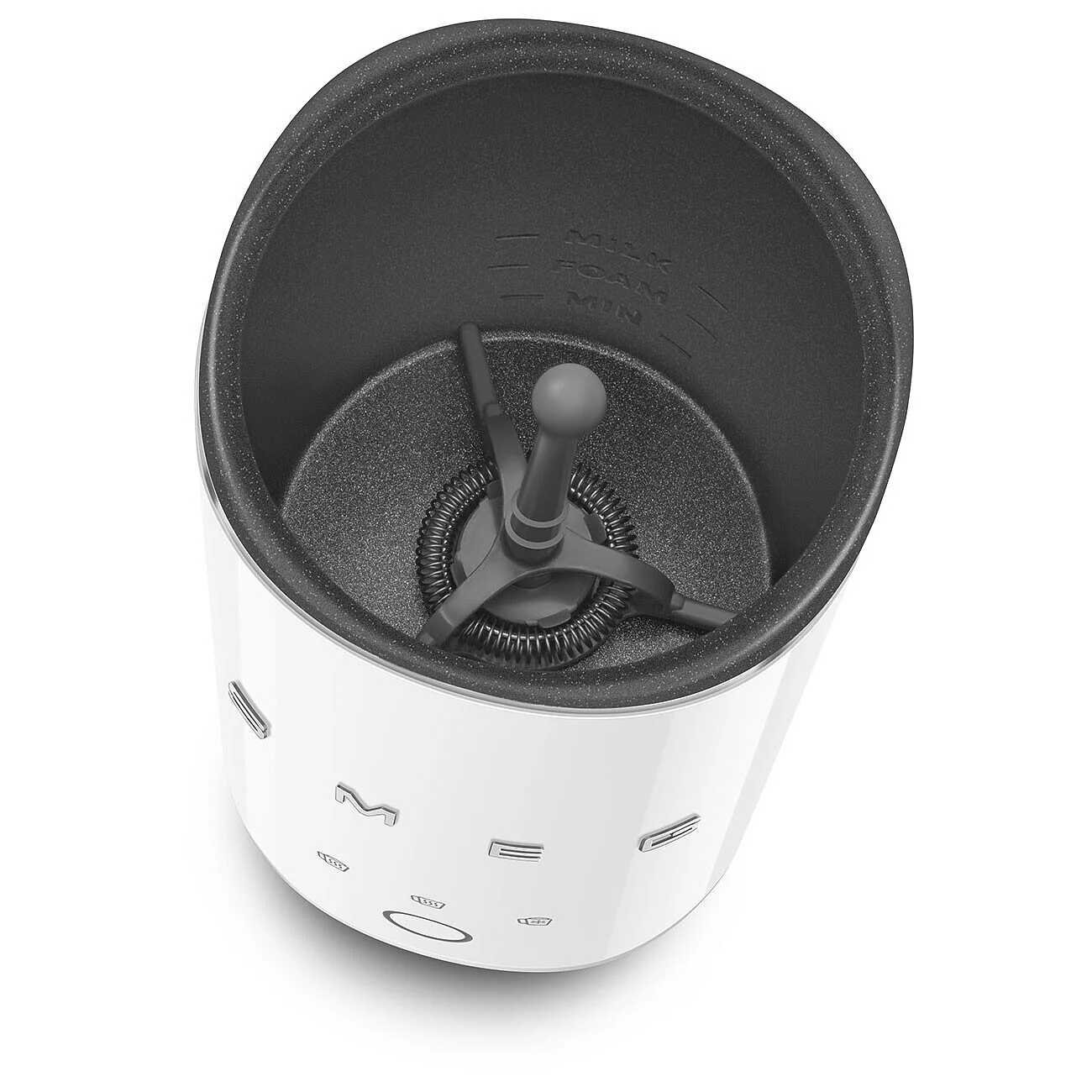 SMEG 50's STYLE MINI MILK FROTHER-WHITE