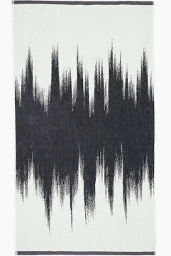 MOTION BATH TOWEL-CHARCOAL