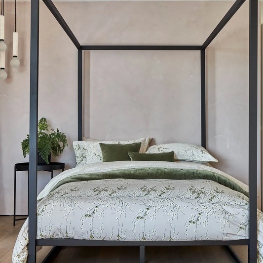 CHRISTY MORELLO BLOSSOM DUVET SET - LIME