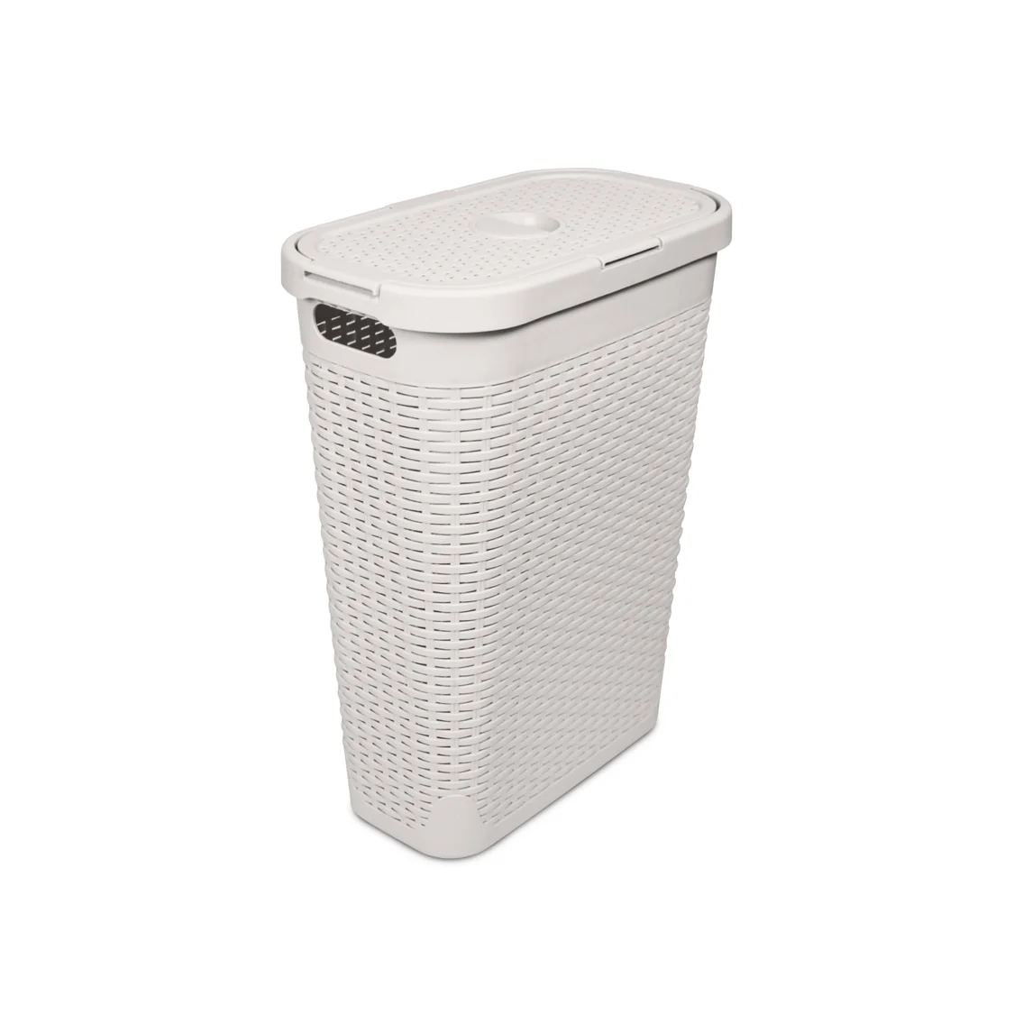 ADDIS RATTAN SLIM LAUNDRY HAMPER