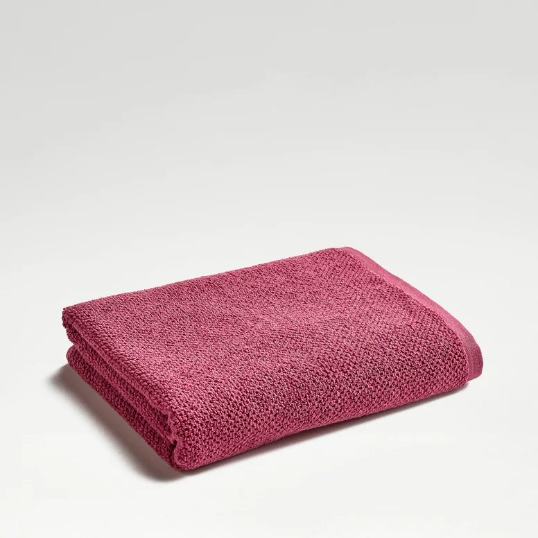 BRIXTON BATH TOWEL POMEGRANATE