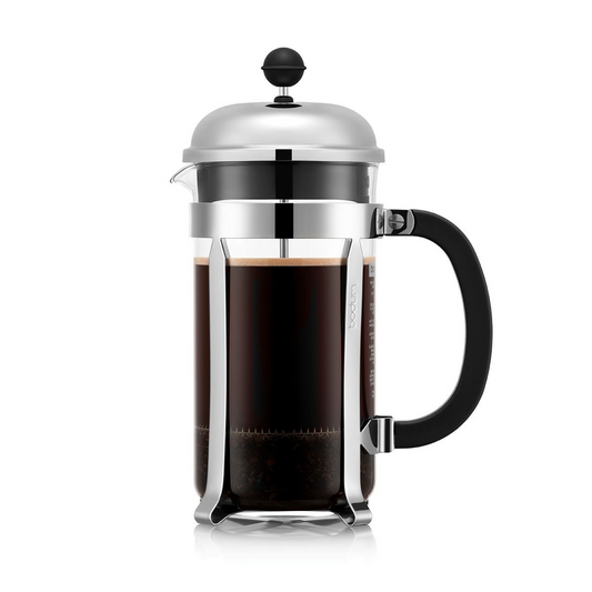 BODUM CAFFETTIERA FRENCH PRESS COFFEE MAKER, 8 CUP S/S