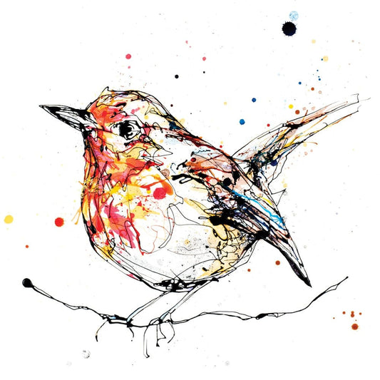 Peekaboo - Robin Print