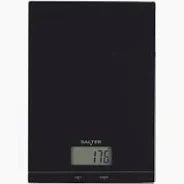 SALT KURO ELECTRONIC GLASS KITCHEN SCALES BLK