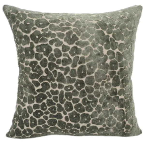 LEOPARD CUT VELV MONEYPENNY SAGE 43*43