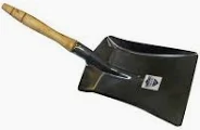 FIRE SHOVEL WOOD HANDLE