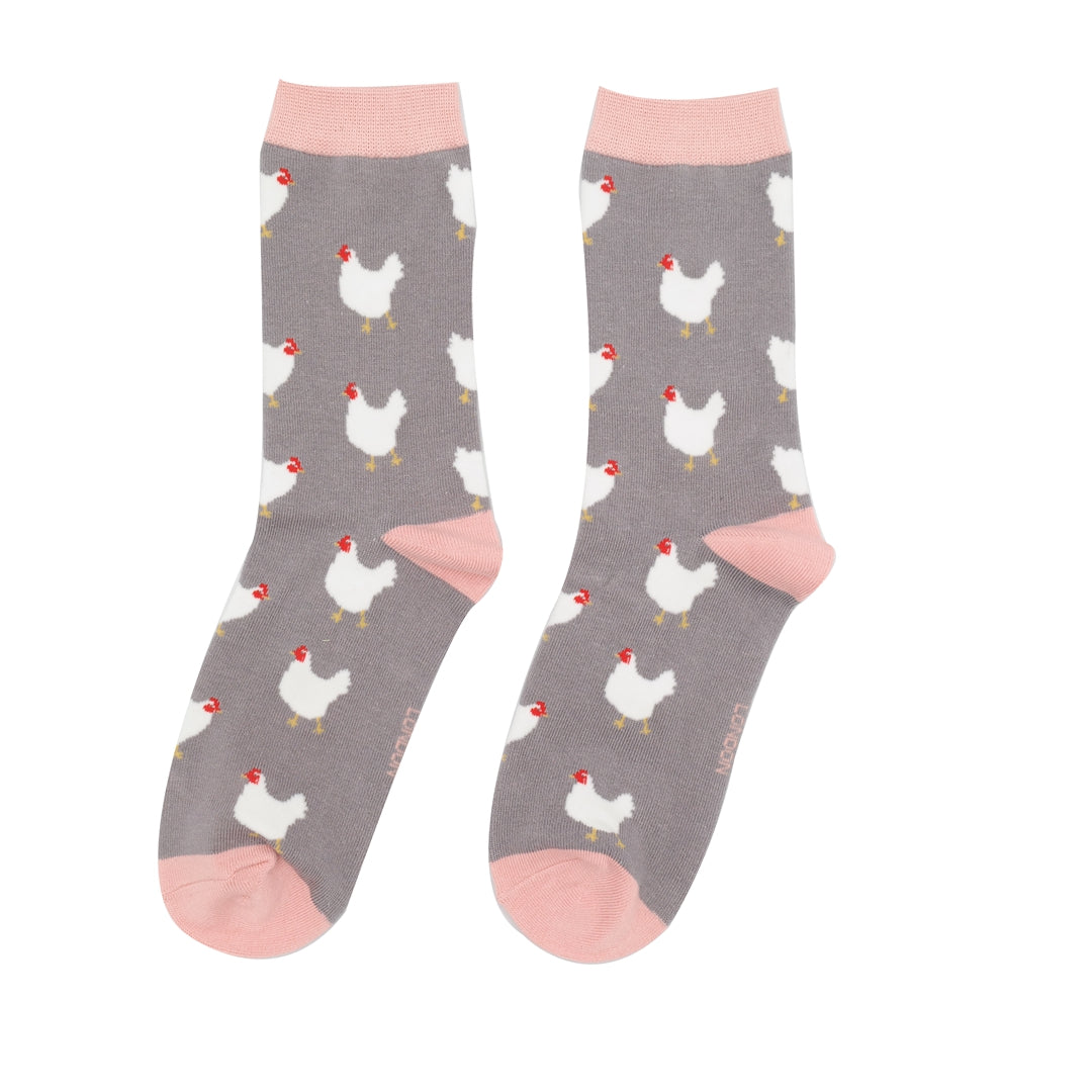 HENS SOCKS GREY