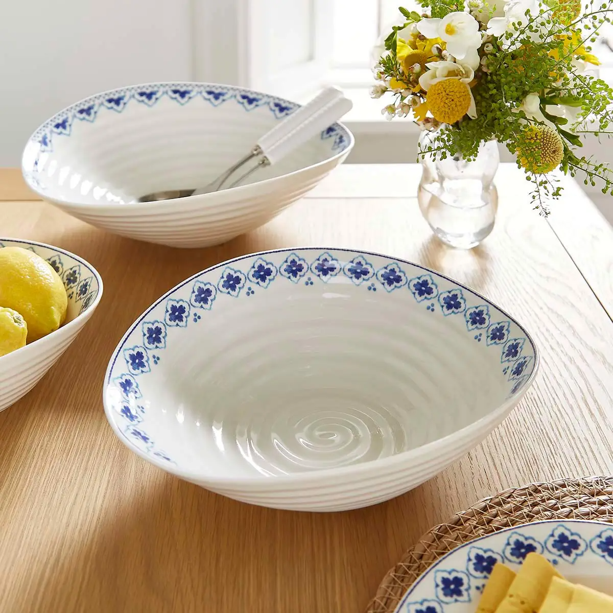 SOPHIE CONRAN SMALL SERVING BOWL-BLUE