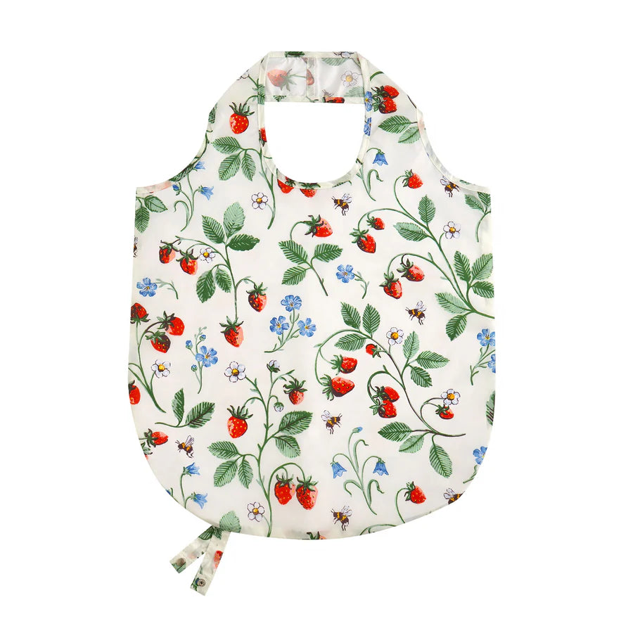STRAWBERRY PATCH PACKABLE BAG