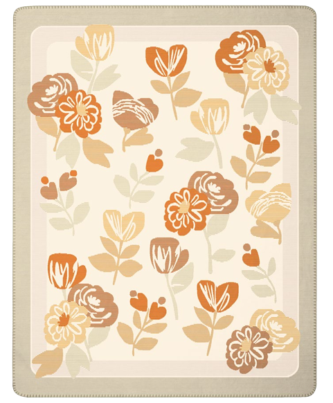 BLOOM FRAME 150x200 THROW