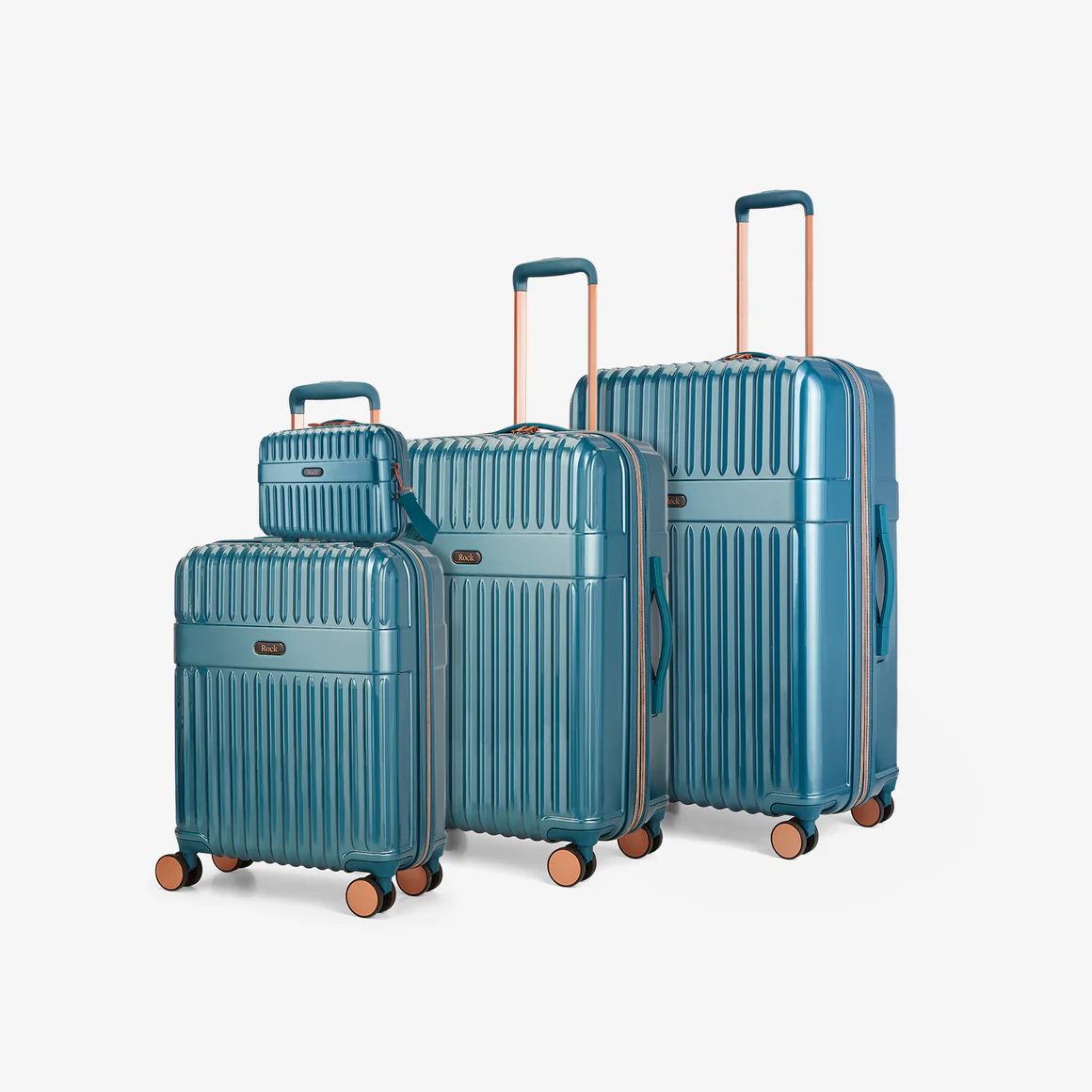 ROCK SELENE BLUE SUITCASE