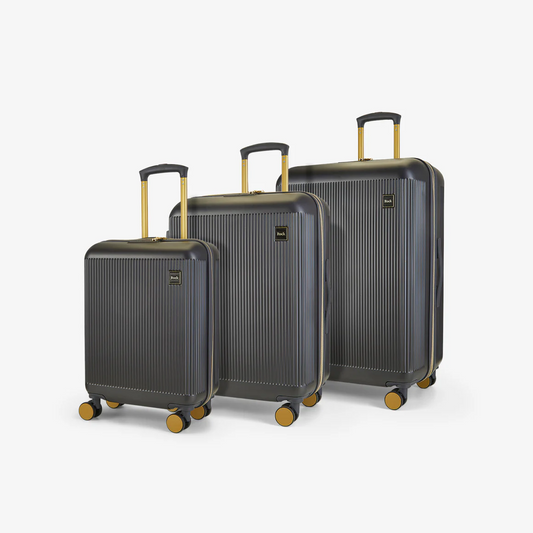 ROCK ARIA CHARCOAL/ROSEGOLD  SUITCASE