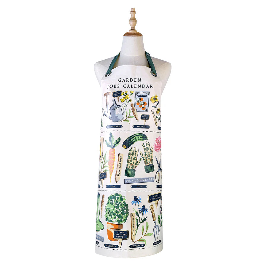 TIME TO GROW OIL CLOTH APRON