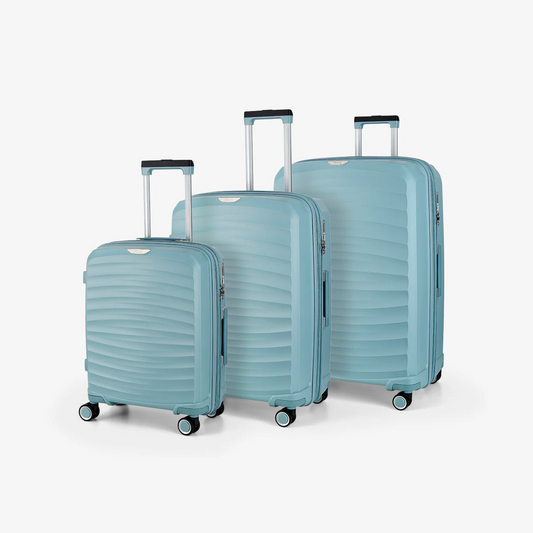 ROCK SUNWAVE LIGHT BLUE SUITCASE