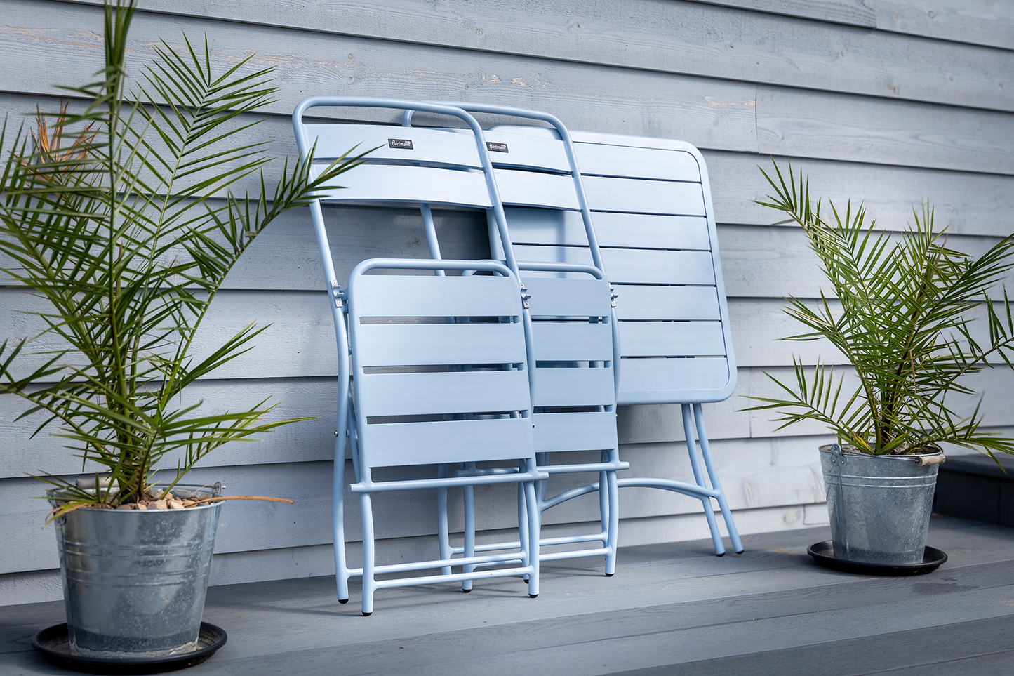 URBAN BISTRO SET-DUCK EGG BLUE