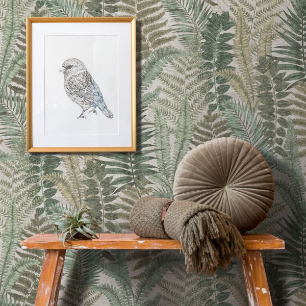 A.S. CRÉATION NATURAL FERN WALLPAPER
