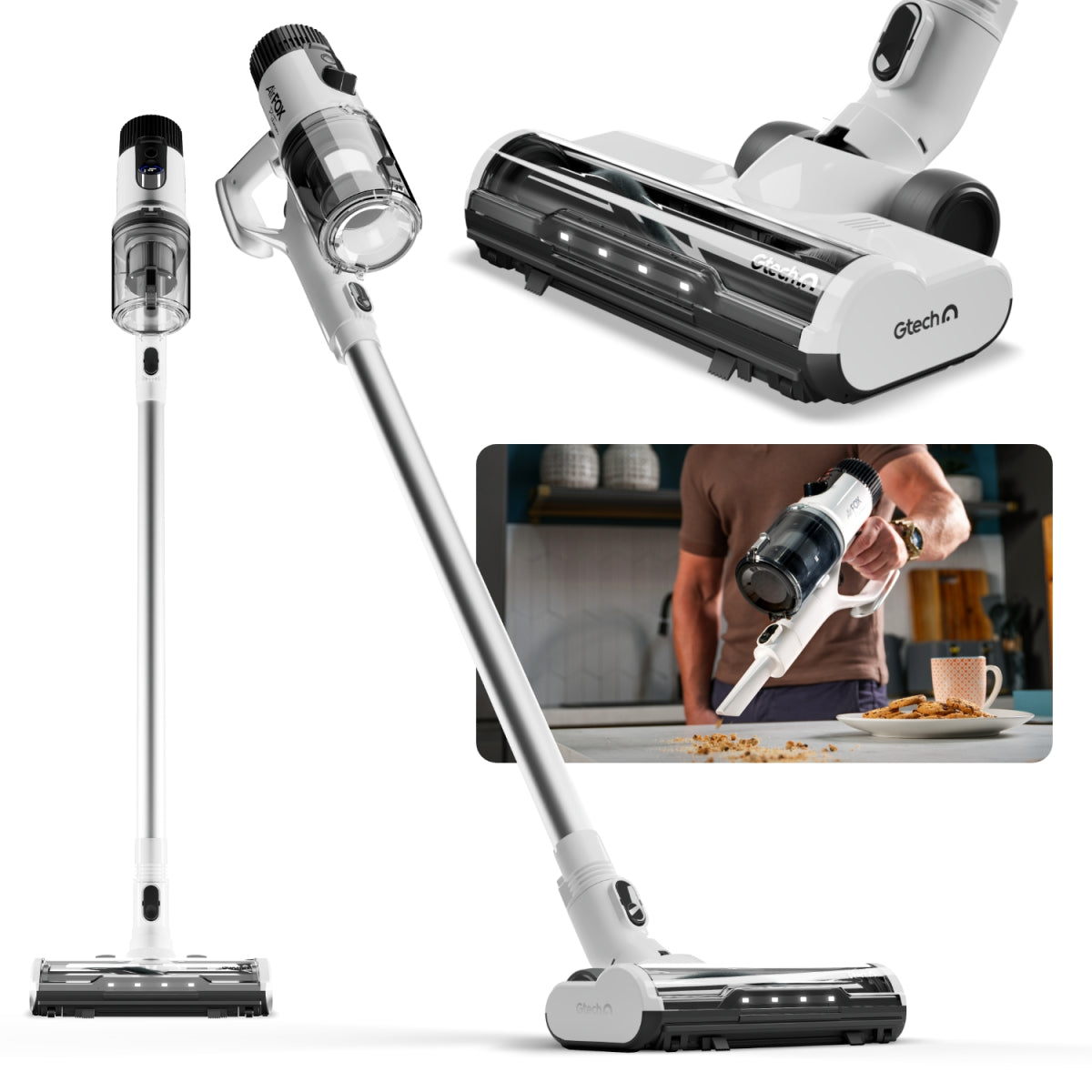 GTECH AIRFOX PLATINUM CORDLESS STICK VACUUM