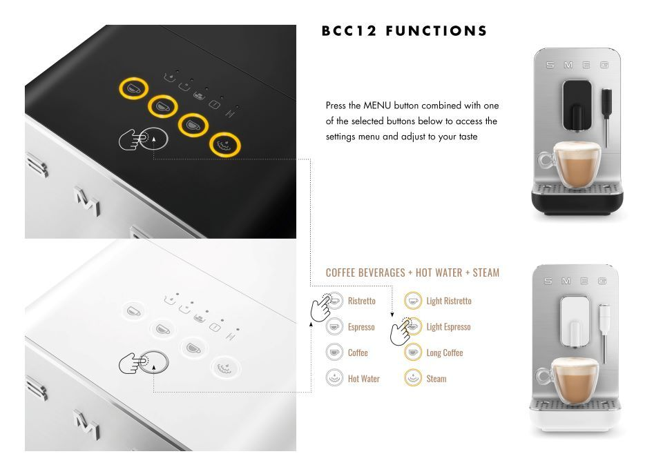 SMEG BEAN TO CUP COFFEE MACHINE
