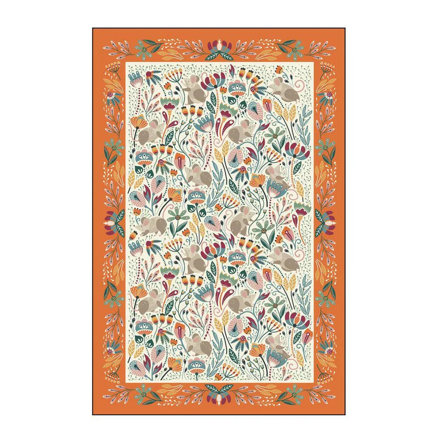 COTTON TEA TOWEL FIELD MICE