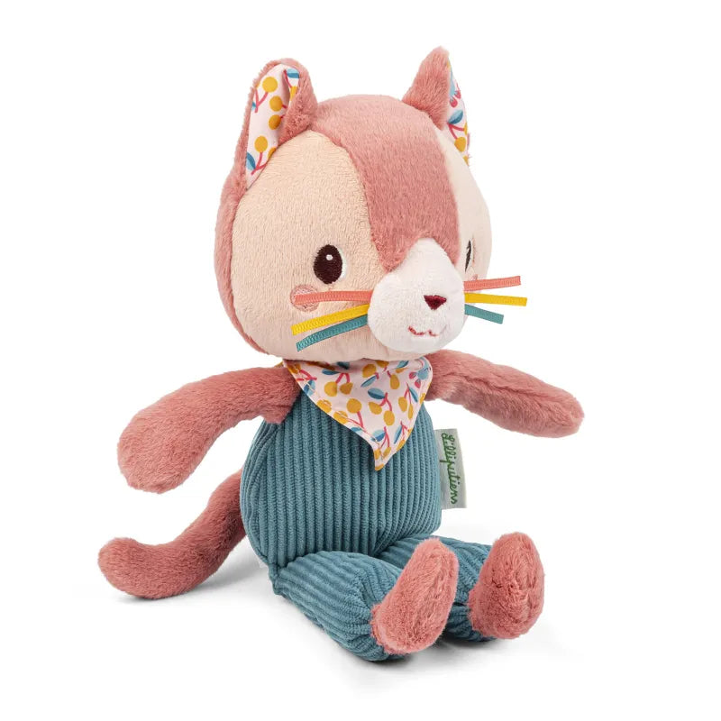 Pink Cuddly Plush Jeanne the Cat