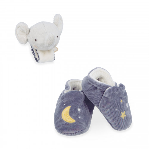 SOUND WRISTBAND AND SLIPPERS-ELEPHANT