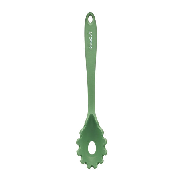 KC BLUE SPAGHETTI SERVER 29CM GREEN