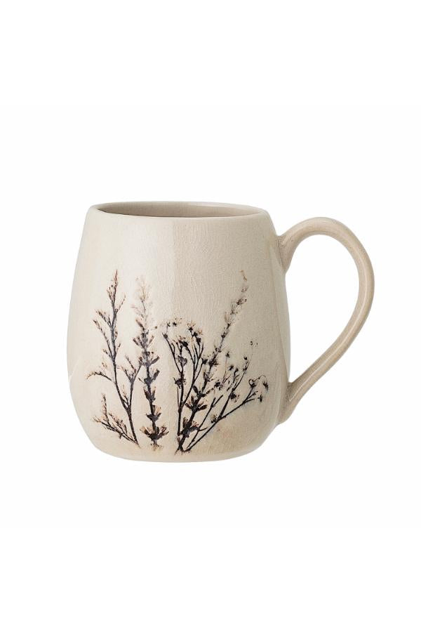 BEA MUG, NATURE, STONEWARE