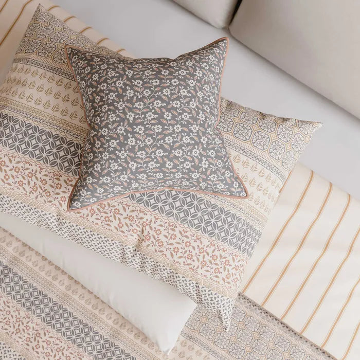 HELENA SPRINGFIELD FOLK STRIPE BEDDING SET